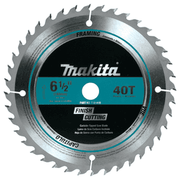 6-1/2" x 40 Teeth Cross-Cut Circular Saw Blade Main - Image