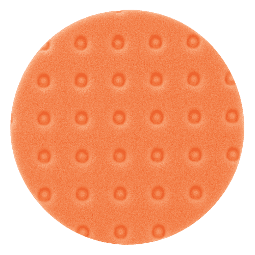 5-1/2" Hook/Loop Foam Polishing Pad, Orange Main - Image
