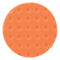 5-1/2" Hook/Loop Foam Polishing Pad, Orange Main - Image