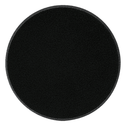 5-1/2" Hook/Loop Foam Polishing Pad, Black Alt 2 - Image