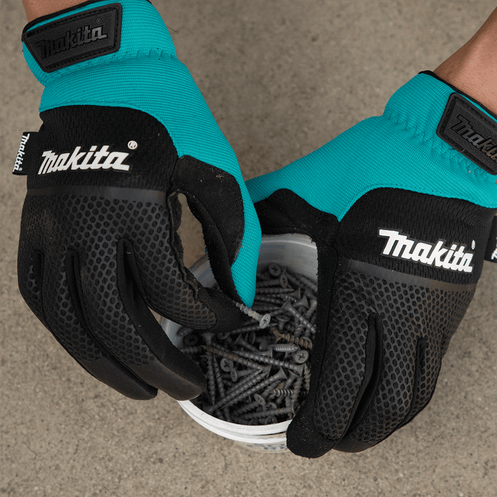 Extra-Large Open Cuff Flexible Protection Utility Work Gloves Alt 3 - Image