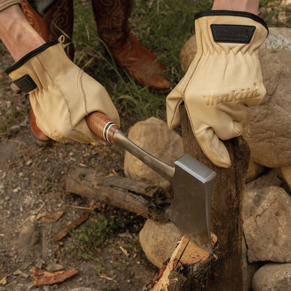 Extra-Large Genuine Leather Cow Driver Gloves Alt 3 - Image