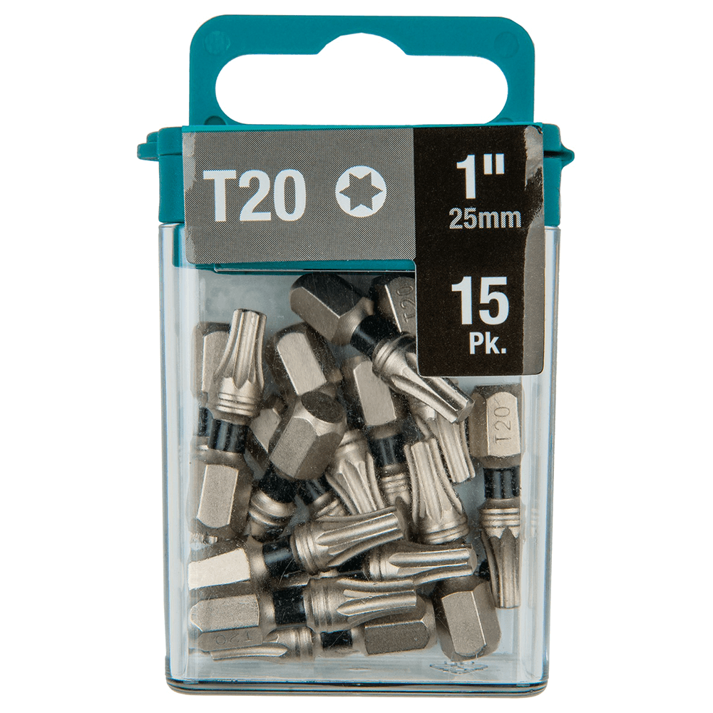 T20 x 1" Impact XPS Torx Drive Insert Bit (15/Pack) Main - Image