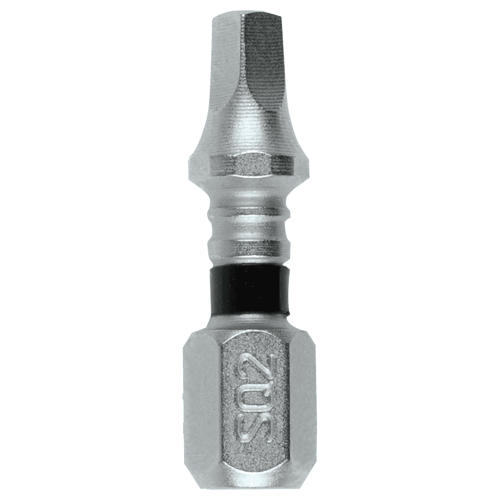 #2 x 1" Impact XPS Square Drive Insert Bit, 1/4" Shank (25/Pack) Main - Image