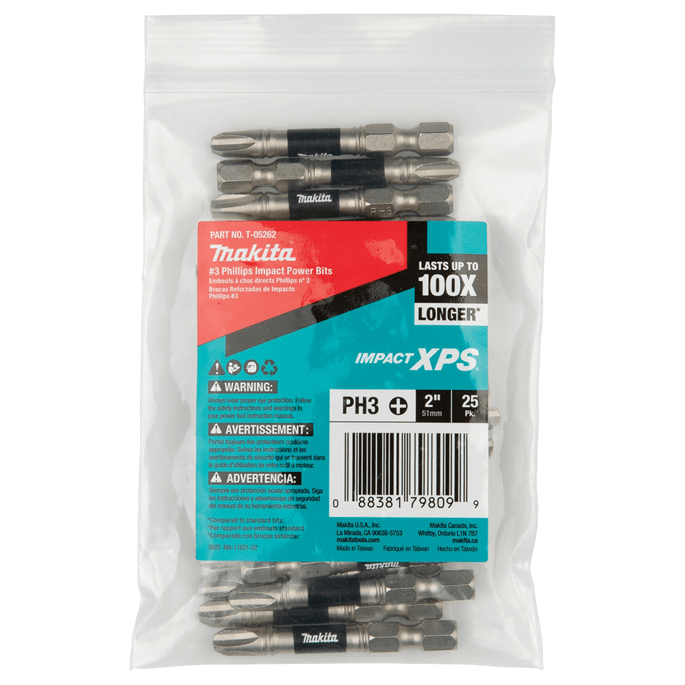 #3 x 2" Impact XPS Phillips Drive Power Bit (25/Pack) Main - Image