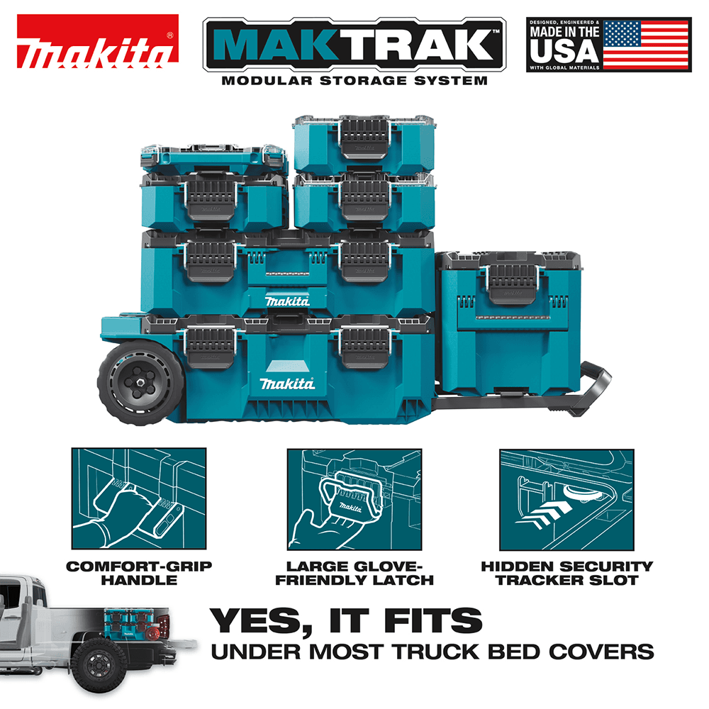 MAKTRAK 22-7/64" x 15-7/32" x 6-13/32" Modular Storage Deep Medium Organizer Alt 19 - Image