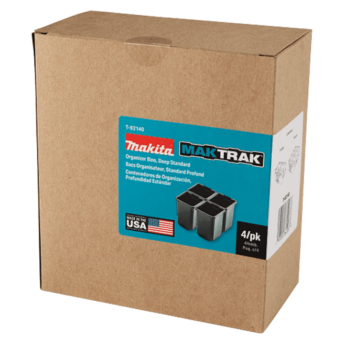MAKTRAK Organizer Bin Set, Deep Standard (4/Pack) Alt 2 - Image