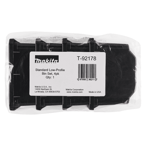 MAKTRAK Organizer Bin Set, Low‑Profile Standard (4/Pack) Alt 2 - Image