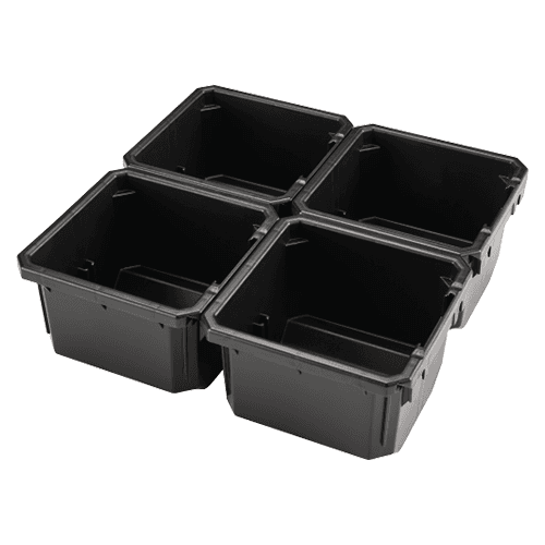 MAKTRAK Organizer Bin Set, Low‑Profile Standard (4/Pack) Main - Image