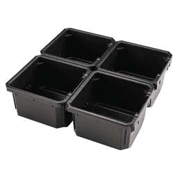 MAKTRAK Organizer Bin Set, Low‑Profile Standard (4/Pack) Main - Image