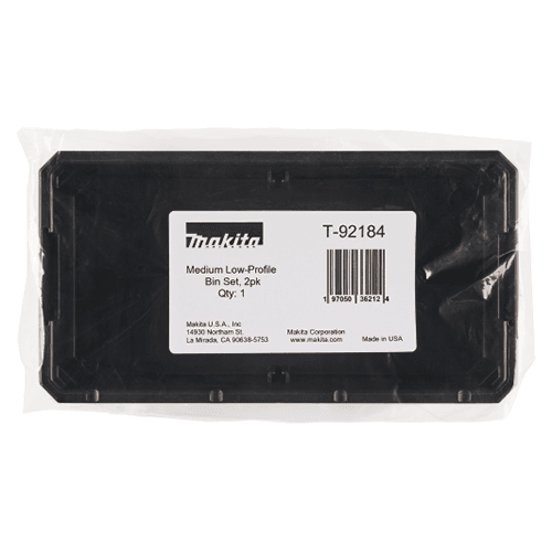 MAKTRAK Organizer Bin Set, Low‑Profile Medium (2/Pack) Alt 2 - Image