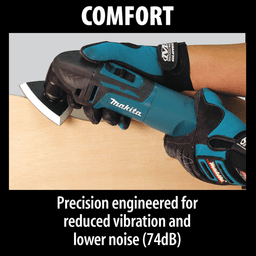 Small diameter barrel grip for improved handling and added operator comfort