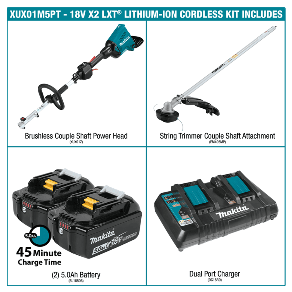 Makita BL1850B 18V LXT Lithium-Ion 5.0Ah Battery