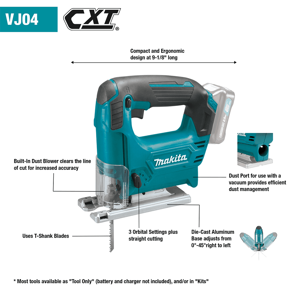 12V Max CXT Lithium-Ion Cordless Jig Saw Kit (2.0Ah) Alt 2 - Image