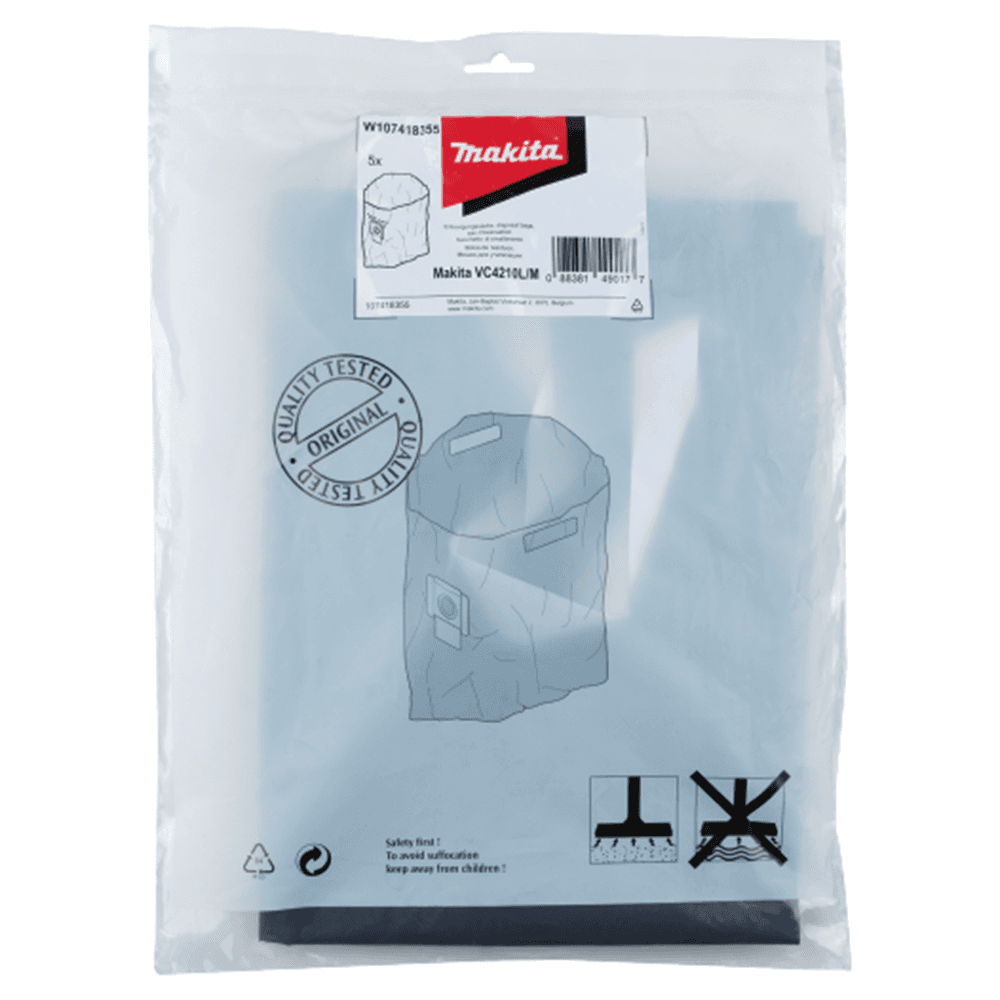 Plastic Disposal Bag for VC4210 (5/Pack) Alt 1 - Image