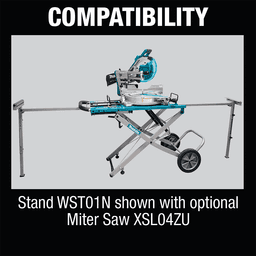 Large Rising Base Miter Saw Stand Alt 12 - Image