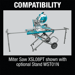 Large Rising Base Miter Saw Stand Alt 16 - Image