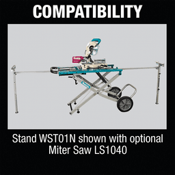 Large Rising Base Miter Saw Stand Alt 8 - Image