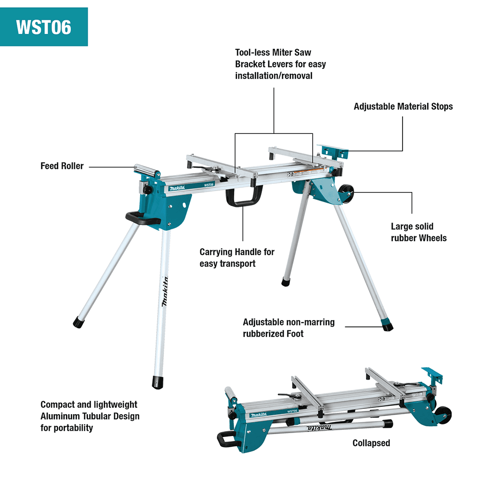 Compact Folding Miter Saw Stand Alt 1 - Image