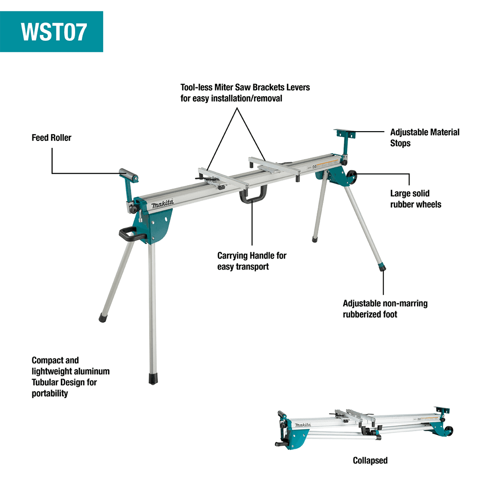 Folding Miter Saw Stand Alt 1 - Image