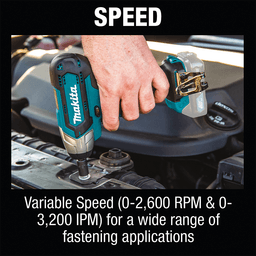 12 V max CXT Lithium-Ion Cordless 1/4" Impact Wrench Tool Only Alt 14 - Image