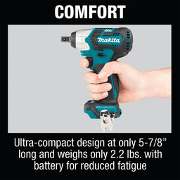 12 V max CXT Lithium-Ion Brushless Cordless 1/2" Square Drive Impact Wrench Tool Only Alt 11 - Image