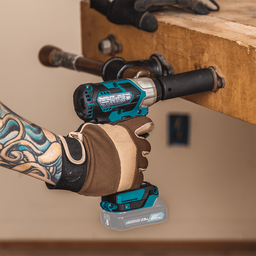 12 V max CXT Lithium-Ion Brushless Cordless 1/2" Square Drive Impact Wrench Tool Only Alt 4 - Image