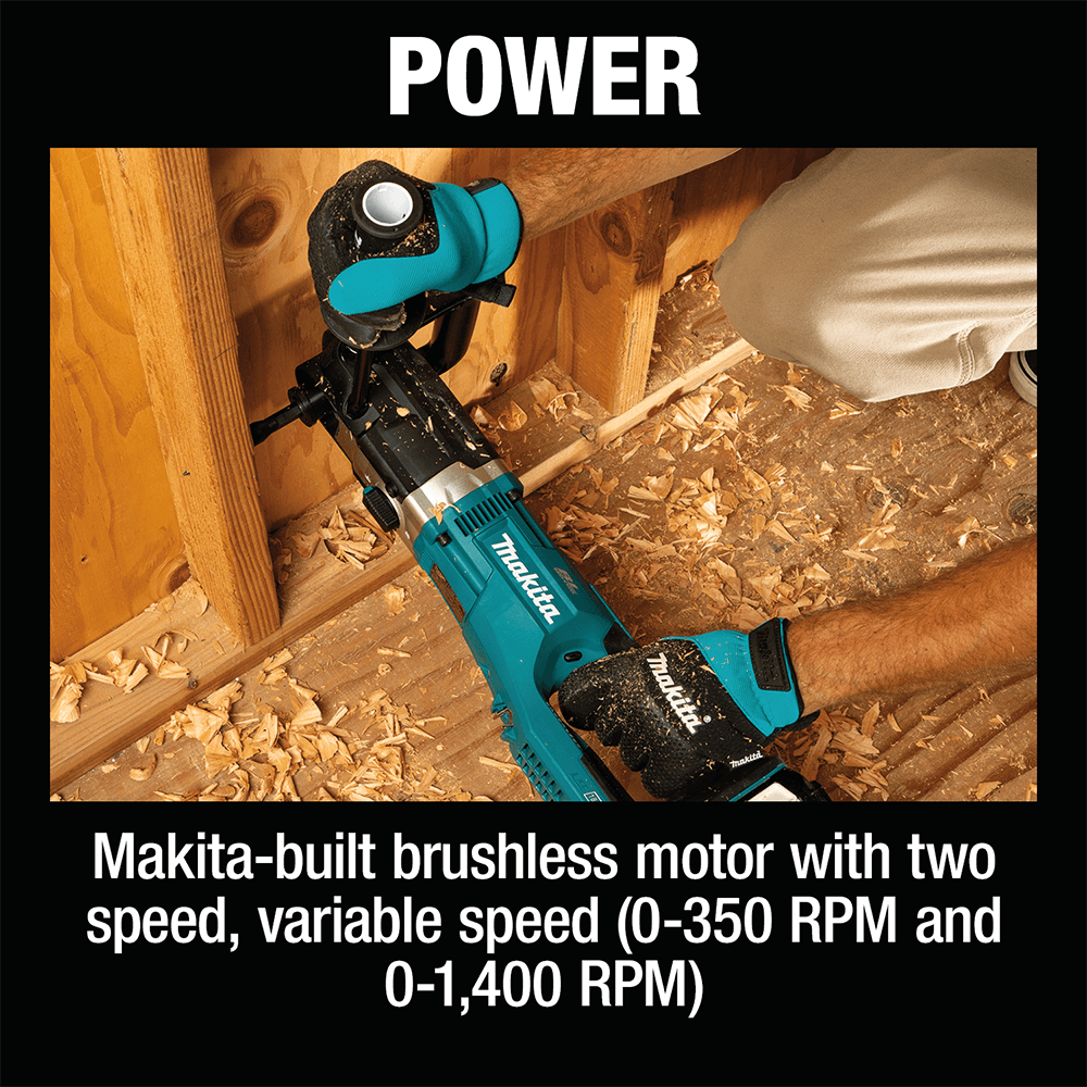 36V LXT Brushless 7/16" Right Angle Drill Kit (5.0Ah) Alt 8 - Image