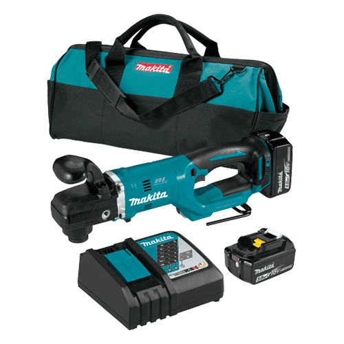 18V LXT Lithium-Ion Brushless Cordless 7/16" Hex Right Angle Drill Kit (5.0Ah) Main - Image