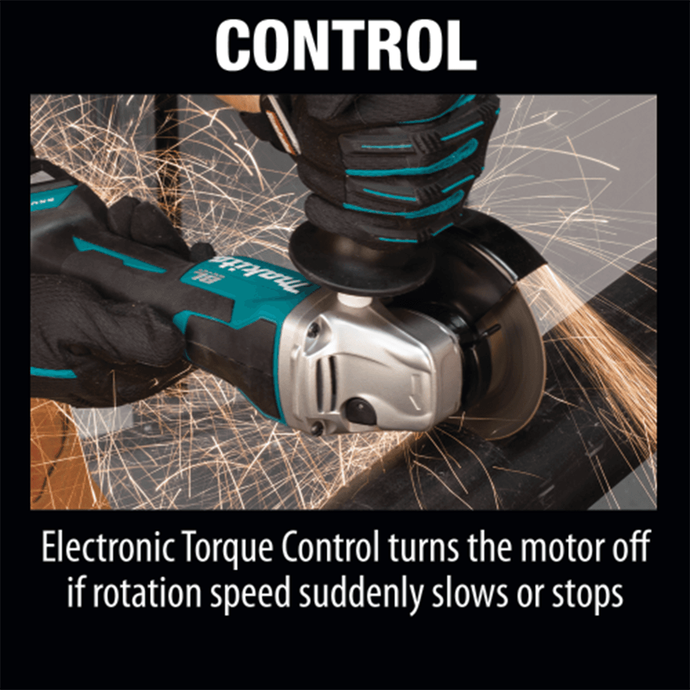 5" 18V LXT Lithium‑Ion Brushless Cordless Paddle Switch Cut‑Off/Angle Grinder Kit with Electric Brake (5.0Ah) Alt 10 - Image