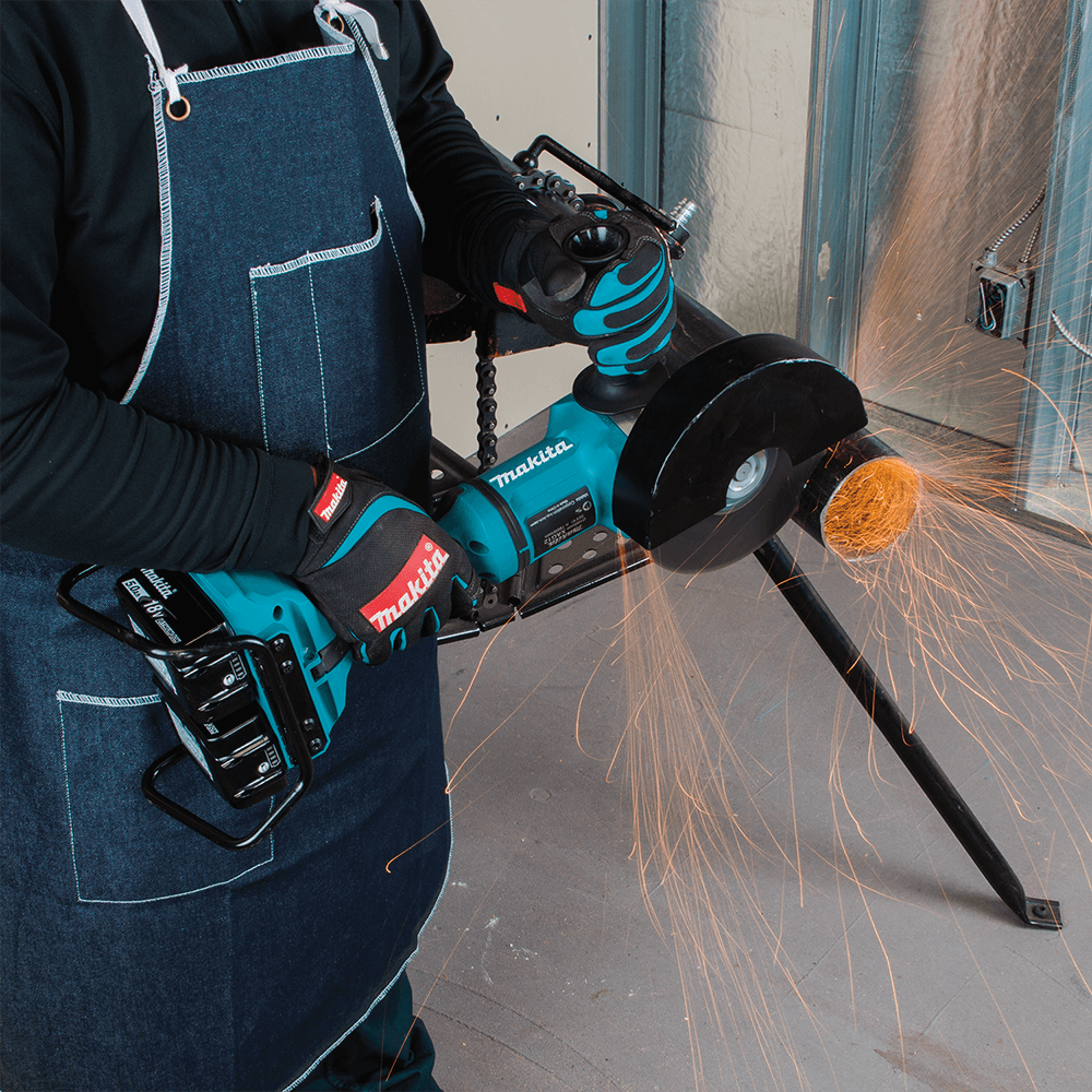36V LXT Brushless 7" Paddle Switch Cut-Off/Angle Grinder Kit with Electric Brake (5.0Ah) Alt 10 - Image