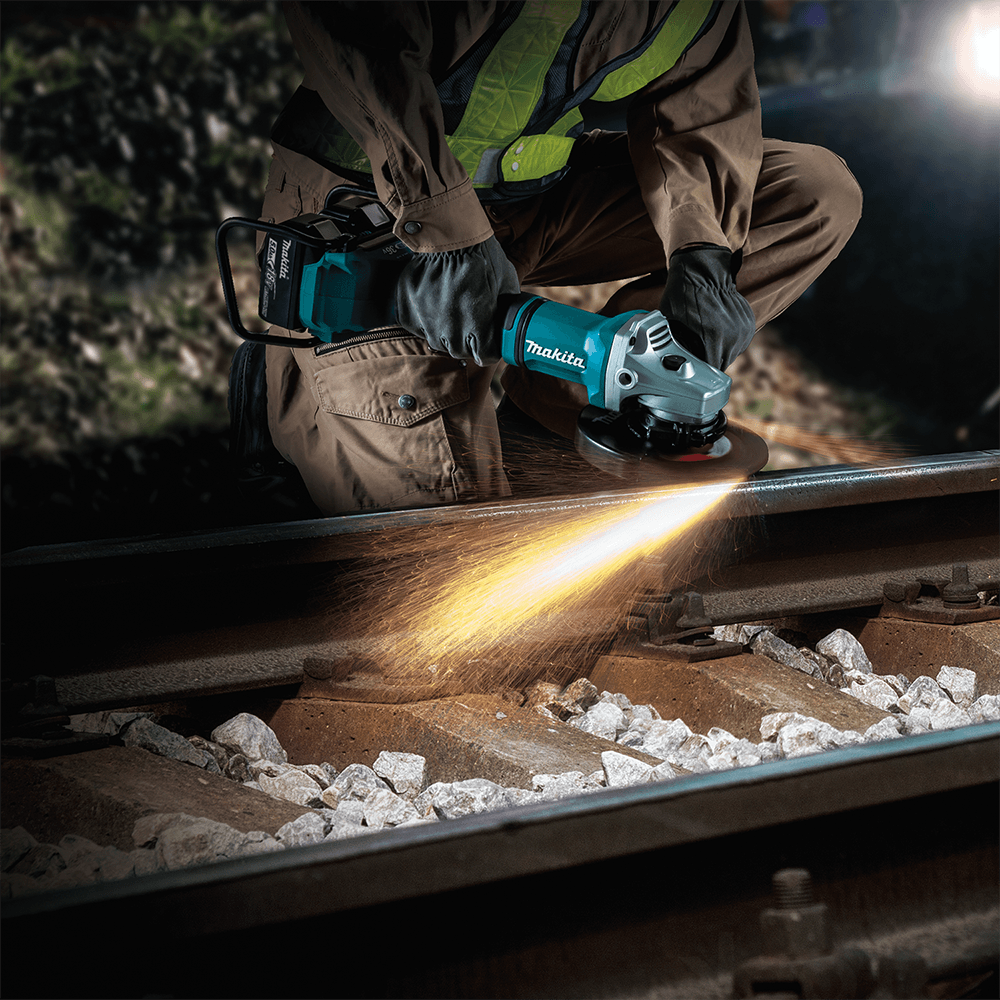 36V LXT Brushless 7" Paddle Switch Cut-Off/Angle Grinder Kit with Electric Brake (5.0Ah) Alt 13 - Image