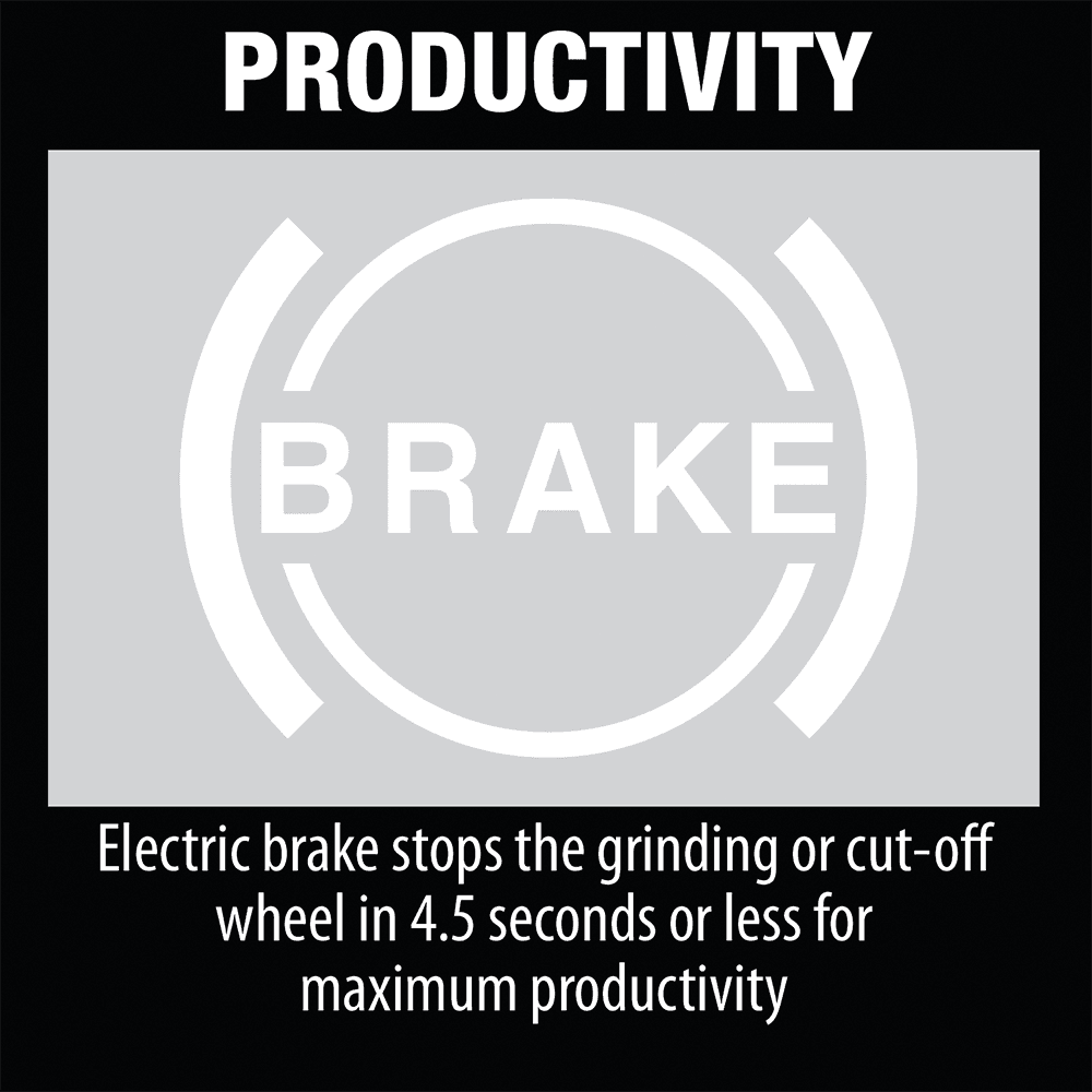 36V LXT Brushless 7" Paddle Switch Cut-Off/Angle Grinder Kit with Electric Brake (5.0Ah) Alt 5 - Image