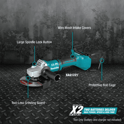 36V LXT Brushless 7" Paddle Switch Cut-Off/Angle Grinder with Electric Brake Tool Only Alt 12 - Image