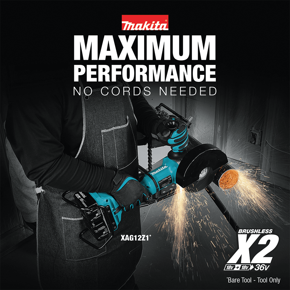 36V LXT Brushless 7" Paddle Switch Cut-Off/Angle Grinder with Electric Brake Tool Only Alt 18 - Image