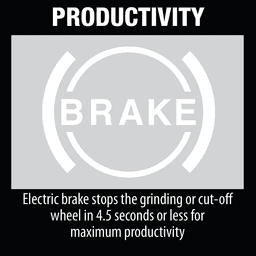36V LXT Brushless 7" Paddle Switch Cut-Off/Angle Grinder with Electric Brake Tool Only Alt 22 - Image