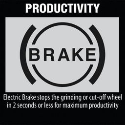 XAG20Z 5" 18V LXT Lithium‑Ion Brushless Cordless Paddle Switch Cut‑Off/Angle Grinder with Electric Brake Tool Only Alt 11 - Image