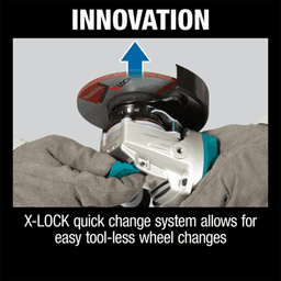 5" 18V LXT Lithium‑Ion Brushless Cordless X‑LOCK Angle Grinder with AFT Tool Only Alt 9 - Image