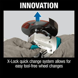 5" 18V LXT Lithium‑Ion Brushless Cordless Paddle Switch X‑LOCK Angle Grinder with AFT Tool Only Alt 11 - Image