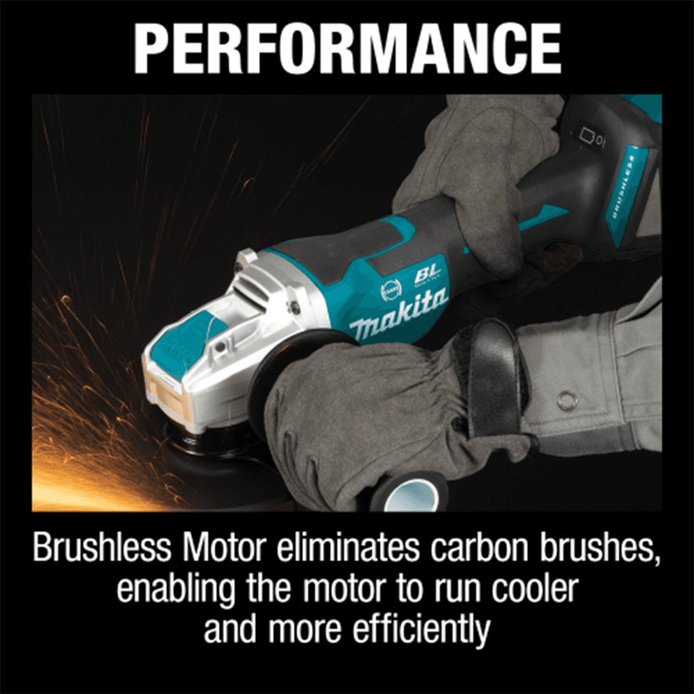 5" 18V LXT Lithium‑Ion Brushless Cordless Paddle Switch X‑LOCK Angle Grinder with AFT Tool Only Alt 12 - Image