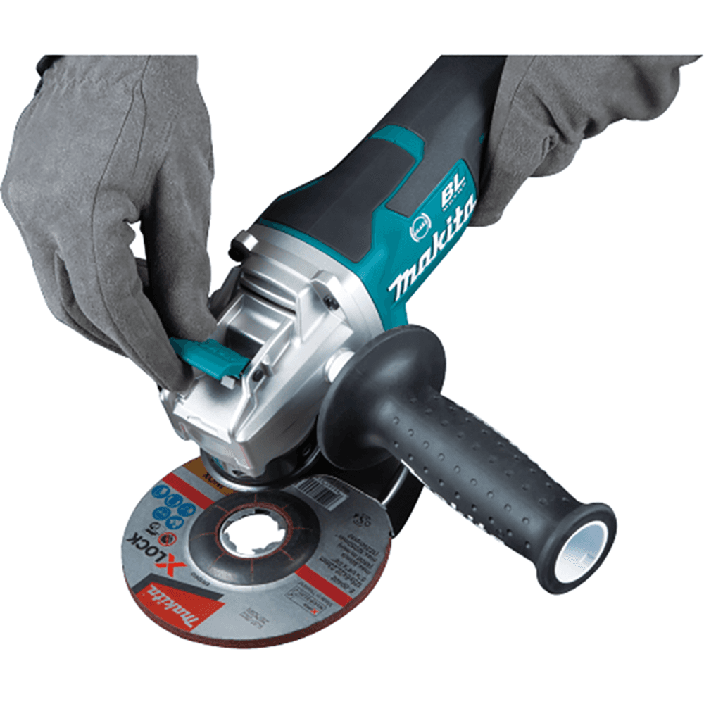 5" 18V LXT Lithium‑Ion Brushless Cordless Paddle Switch X‑LOCK Angle Grinder with AFT Tool Only Alt 4 - Image