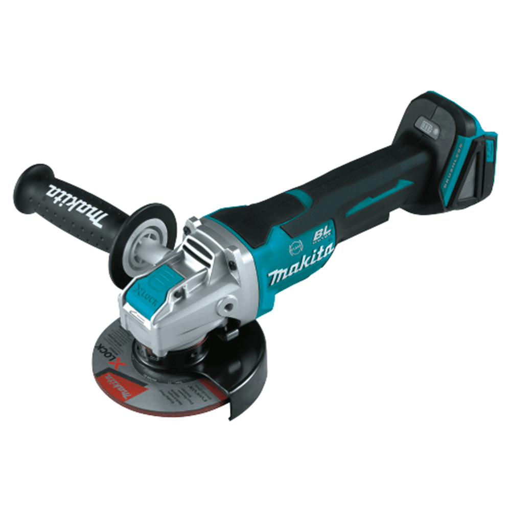 5" 18V LXT Lithium‑Ion Brushless Cordless Paddle Switch X‑LOCK Angle Grinder with AFT Tool Only Main - Image
