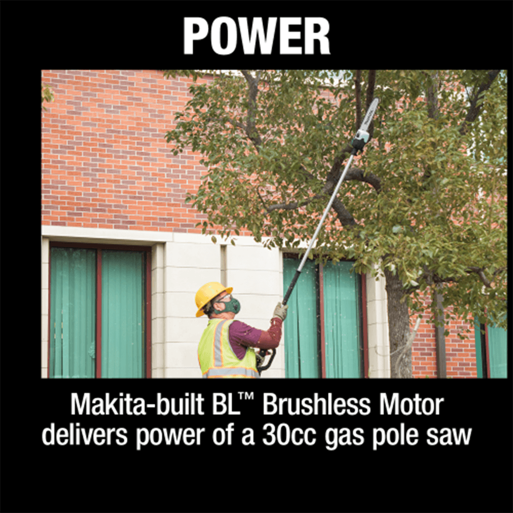 36V LXT Brushless 10" Pole Saw Kit, 8' Length (5.0Ah) Alt 10 - Image