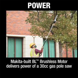 36V LXT Brushless 10" Pole Saw Kit, 8' Length (5.0Ah) Alt 10 - Image