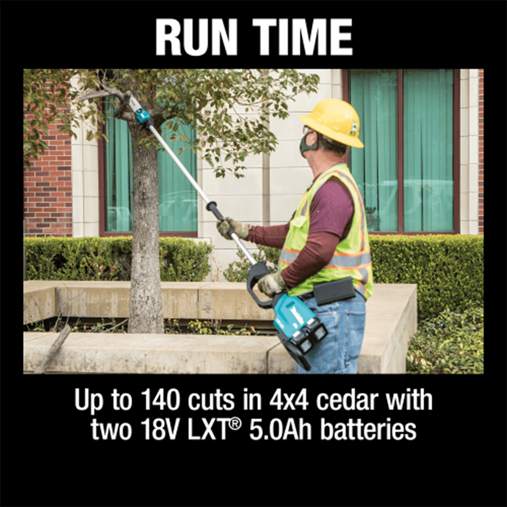 36V LXT Brushless 10" Pole Saw Kit, 8' Length (5.0Ah) Alt 11 - Image