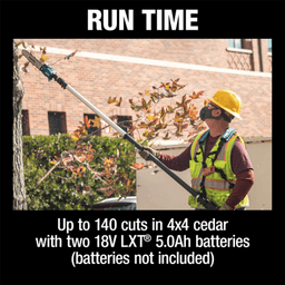 36V LXT Brushless 10" Telescoping Pole Saw Tool Only Alt 10 - Image