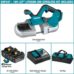 18V LXT Lithium-Ion Cordless Compact Band Saw Kit (5.0Ah) Alt 11 - Image