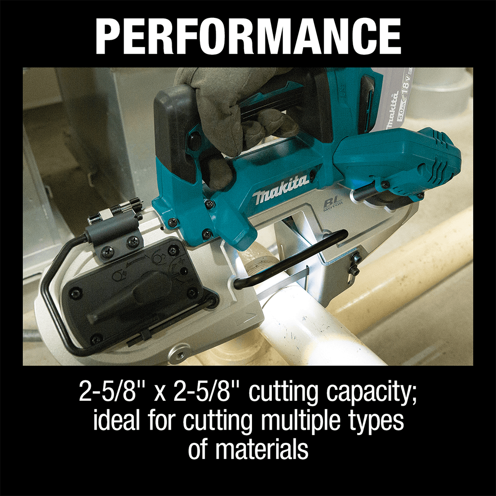 18V LXT Lithium-Ion Compact Brushless Cordless Band Saw Tool Only Alt 6 - Image