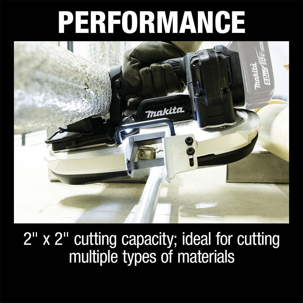 18V LXT Lithium-Ion Sub-Compact Brushless Cordless Band Saw Tool Only Alt 6 - Image
