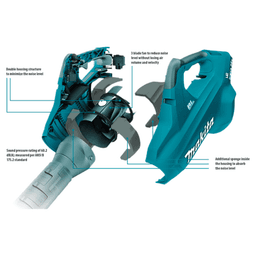 XBU02PT 36V LXT Brushless Blower Kit (5.0Ah) Alt 13 - Image